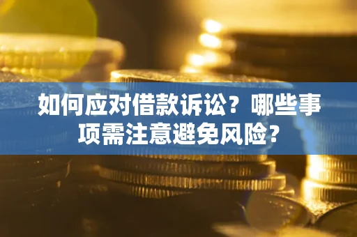 北京如何应对借款诉讼？哪些事项需注意避免风险？