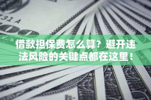 北京借款担保费怎么算？避开违法风险的关键点都在这里！