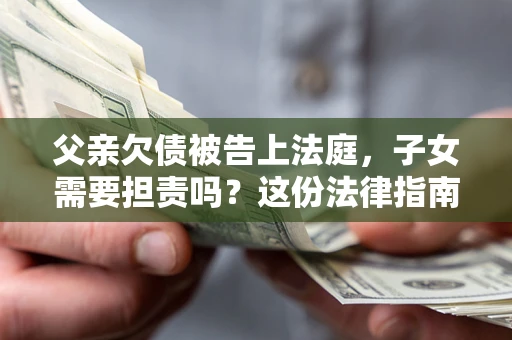 北京父亲欠债被告上法庭，子女需要担责吗？这份法律指南必须看完
