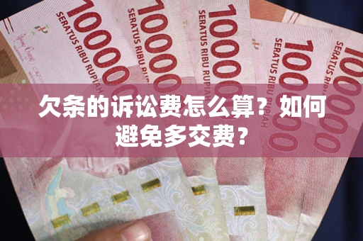 北京欠条的诉讼费怎么算？如何避免多交费？