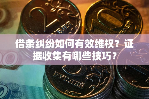 北京借条纠纷如何有效维权？证据收集有哪些技巧？