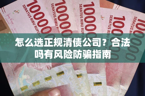 北京怎么选正规清债公司？合法吗有风险防骗指南