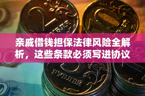 北京亲戚借钱担保法律风险全解析，这些条款必须写进协议